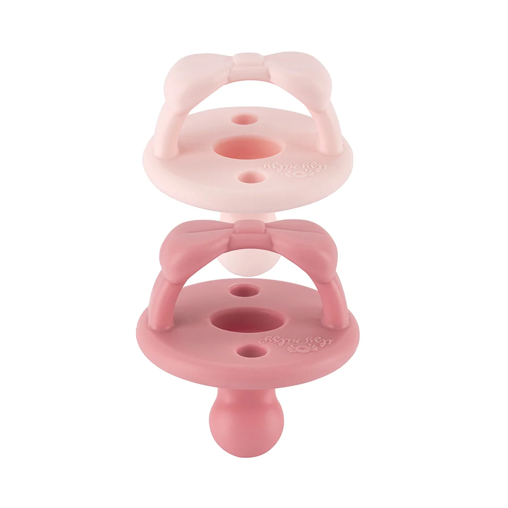 Pink Sweetie Orthodontic Pacifier Set - Image 4