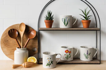 Lavender Embossed Mug - Image 3