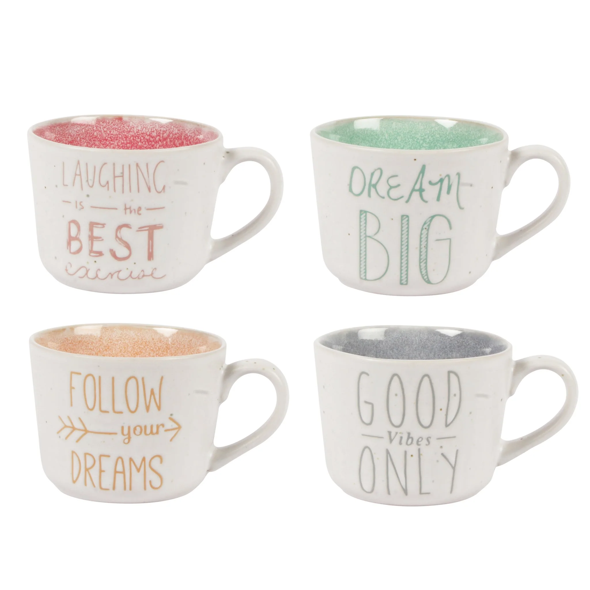 Positivity Ceramic Reactive Mug - Assorted