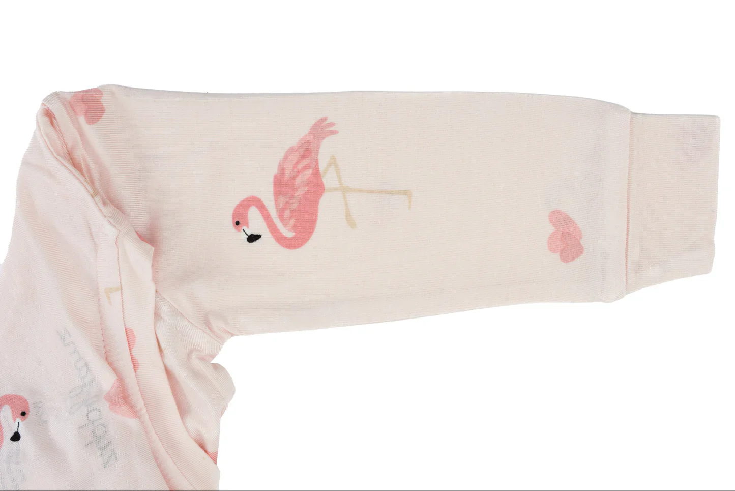 Pretty in Pink Organic Cotton Footed Sleeper - Image 5