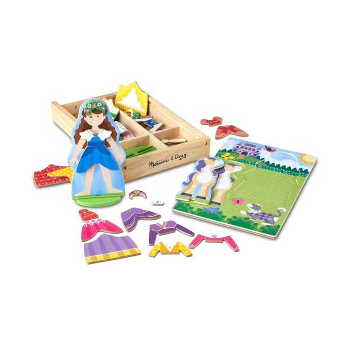Princess Magnetic Dress-Up Play Set - Image 3