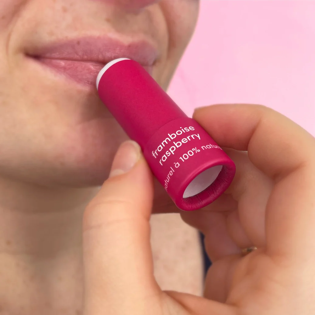Raspberry Natural Lip Balm - Image 3