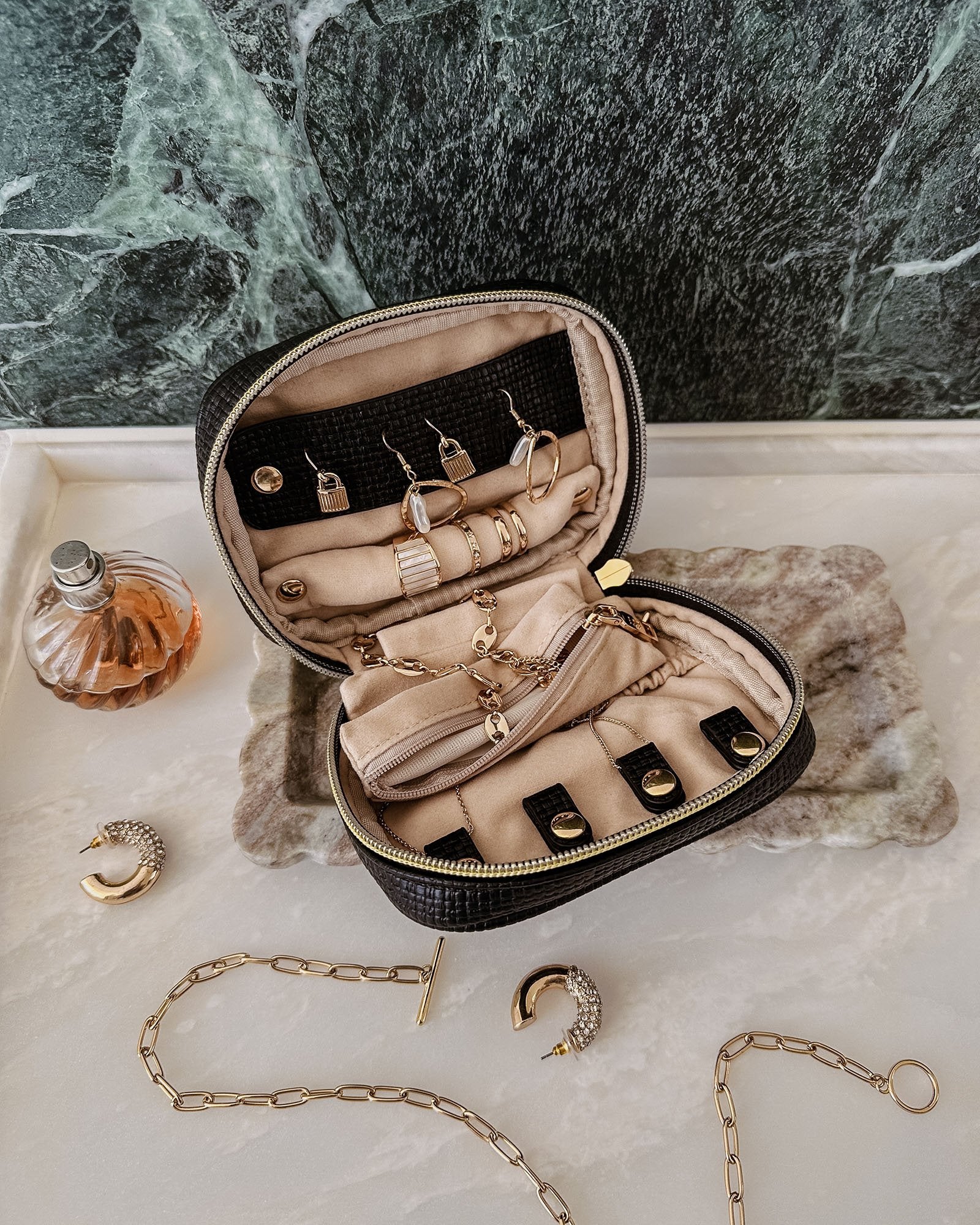 Rita Jewelry Case - Black FINAL SALE - Image 2