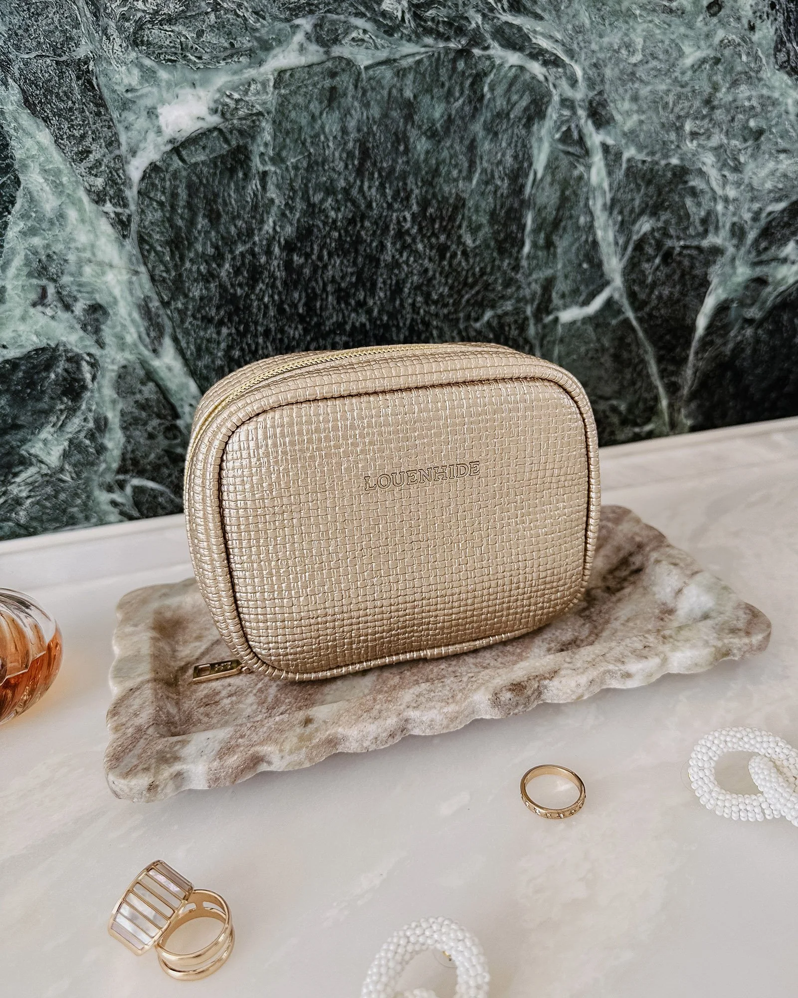 Rita Jewelry Case - Champagne FINAL SALE - Image 6