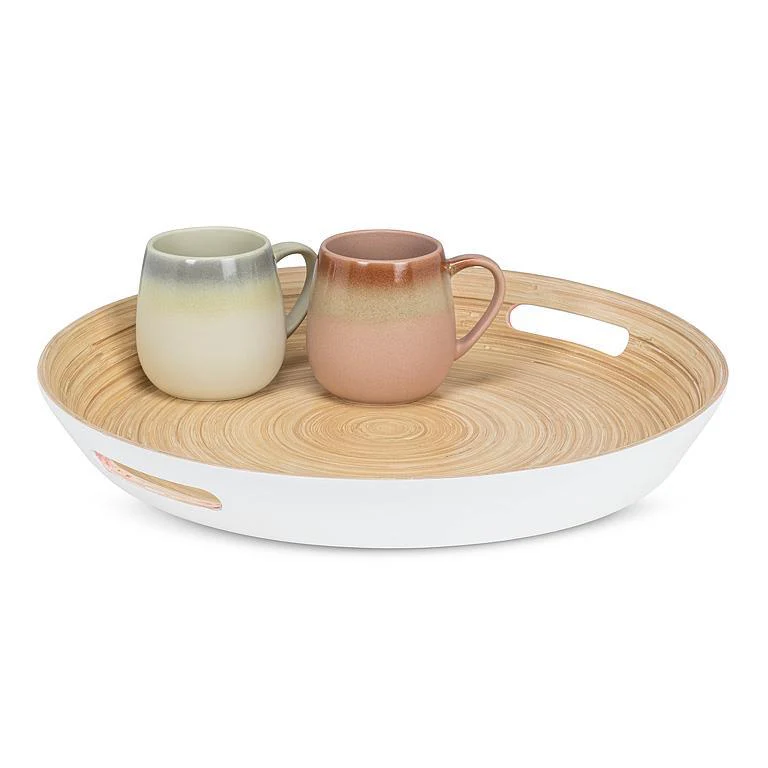 Round Tray with Handles - Image 2