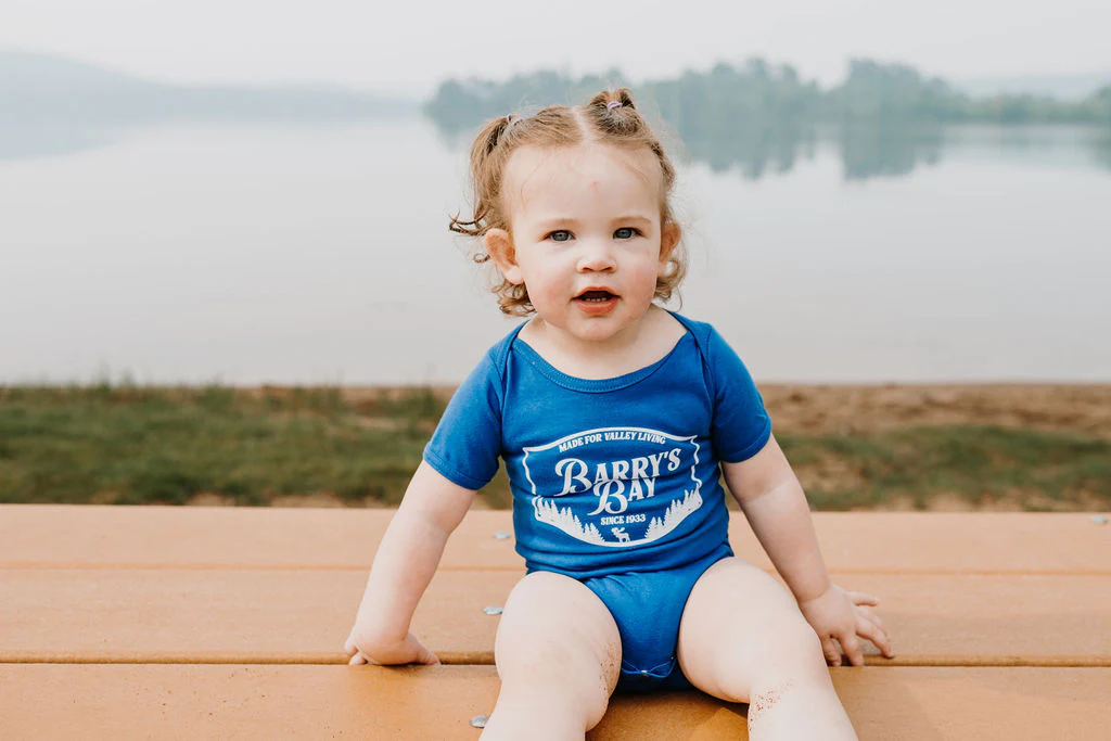 Royal Blue - Barry's Bay Patch Onesie - Image 3