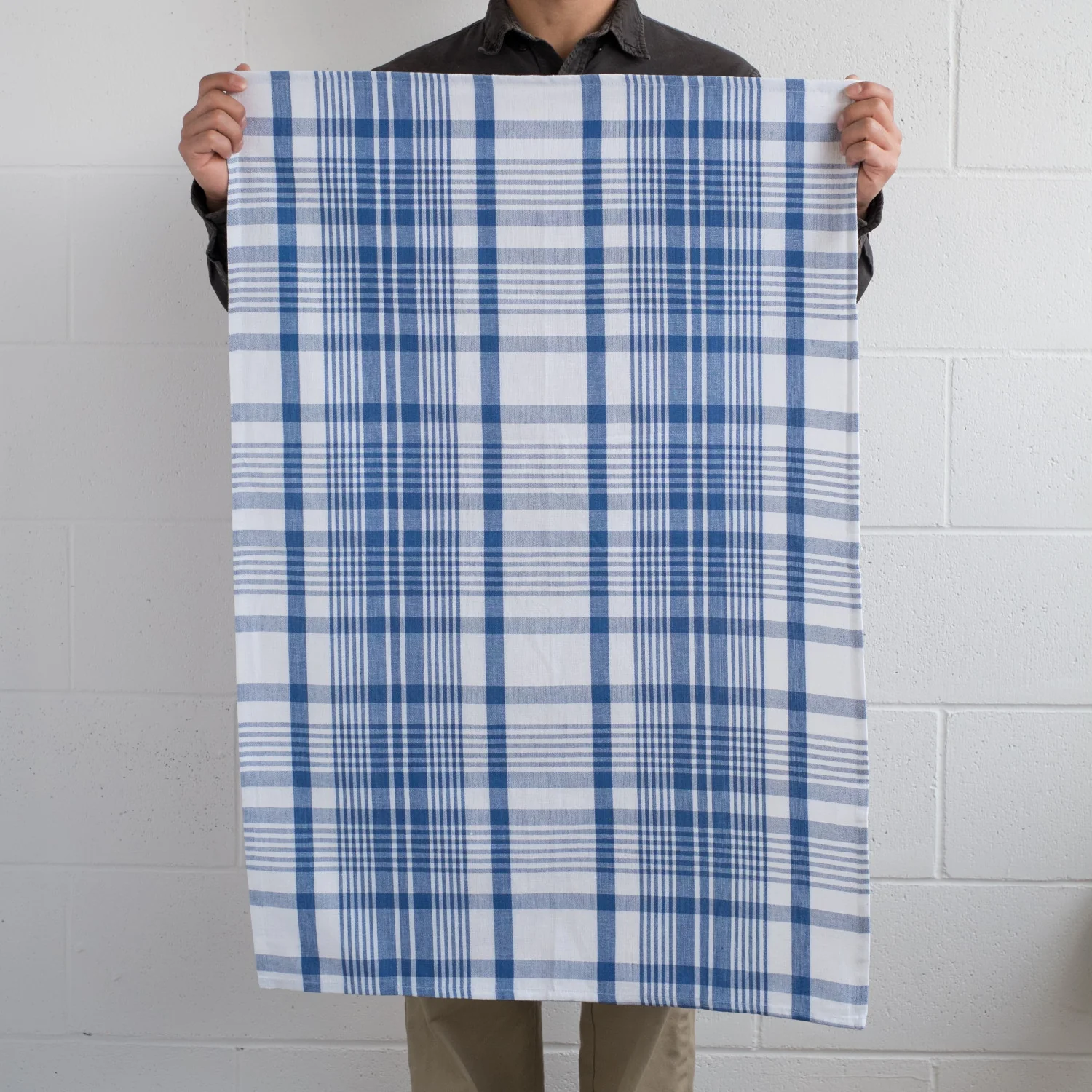 Royal Blue Jumbo Dishtowels - Set of 3 - Image 4