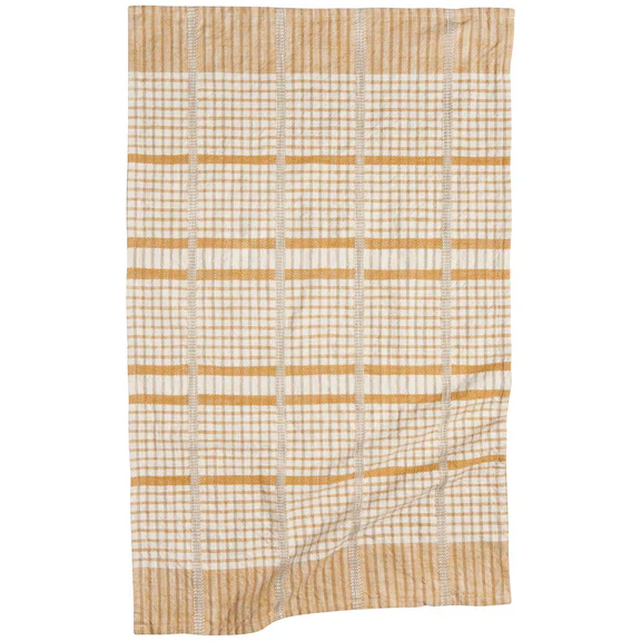 Saffron Finley Check Dishtowels Set of 2 - Image 2