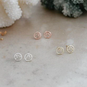Shore Studs - Silver
