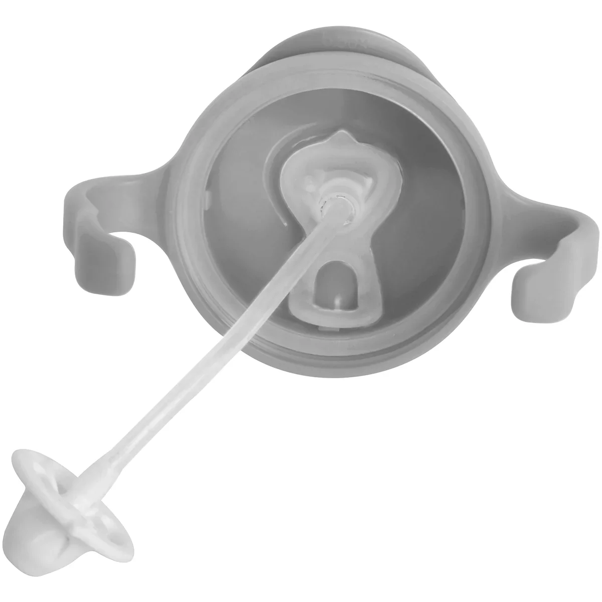 Sippy Straw Cup 240ml - Grey - Image 3