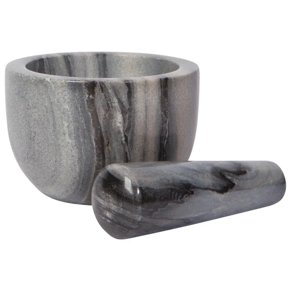 Slate Marble Mortar and Pestle - Image 2