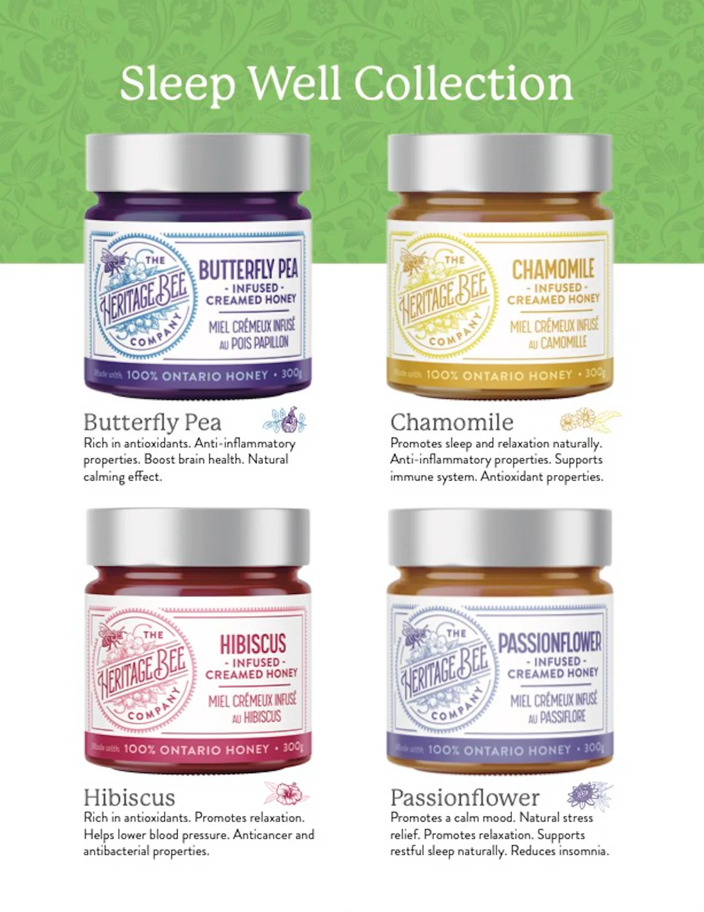 Sleep Well Gourmet Honey Gift Set - Image 2