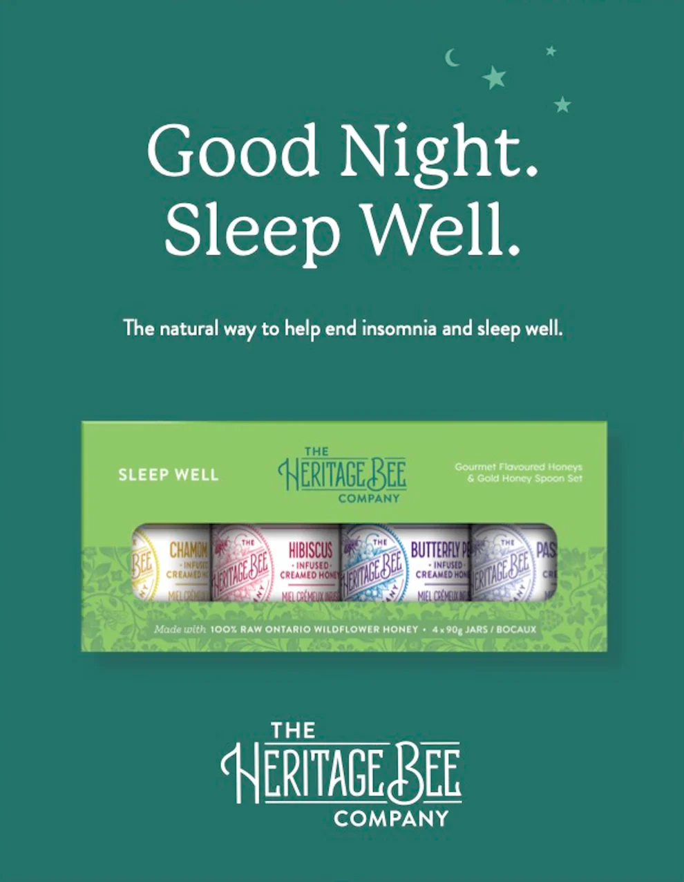 Sleep Well Gourmet Honey Gift Set - Image 3