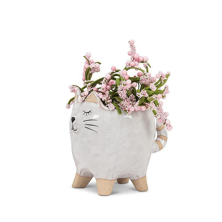 Small Cat with Tail Planter - Image 2