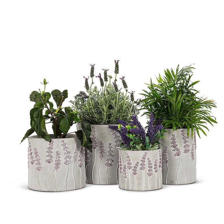 Lavender Design Planter - Small - Image 3