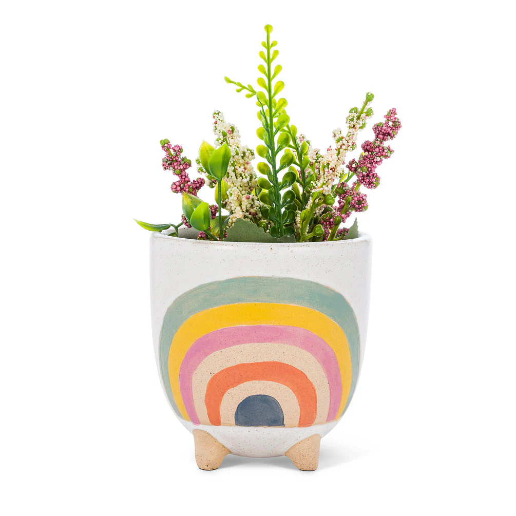 Small Rainbow Planter With Legs - Image 2