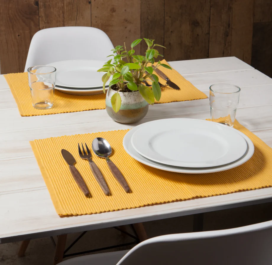 Spectrum Placemat Honey Yellow - Image 3