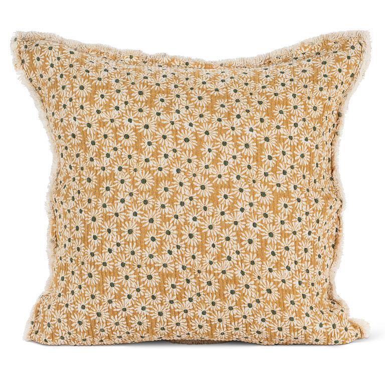 Square Daisy Pillow
