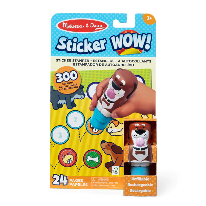 Sticker WOW!β’ Activity Pad & Sticker Stamper - Dog