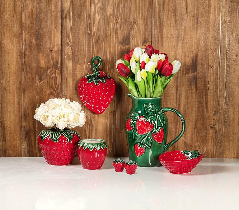 Strawberry & Leaf Salt & Pepper - Image 2
