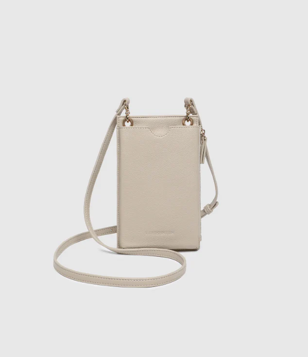 Suki RFID Phone Bag - Almond