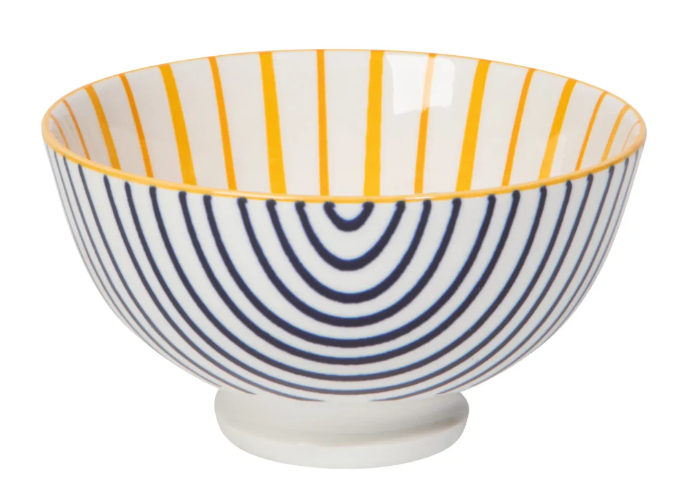 Sunburst Stamped Bowl 4 Inch
