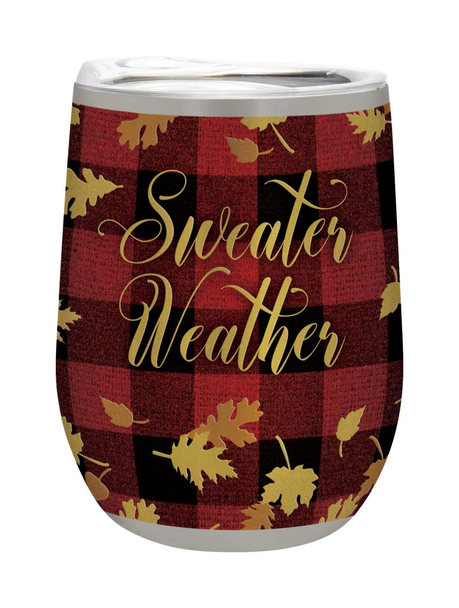Sweater Weather Insulated Stemless Tumbler