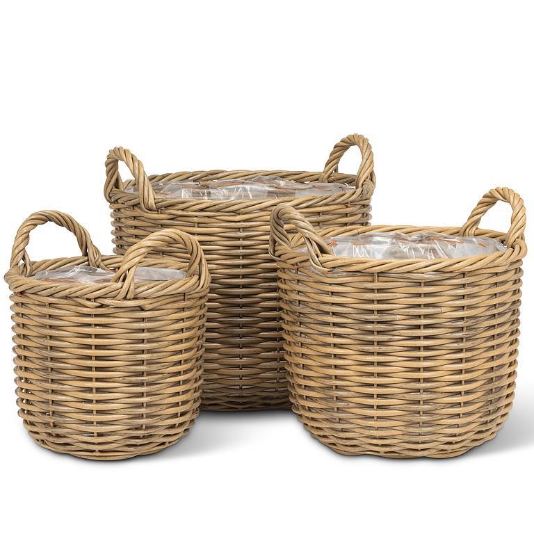 Tall Baskets with Handles - Assorted - Image 2