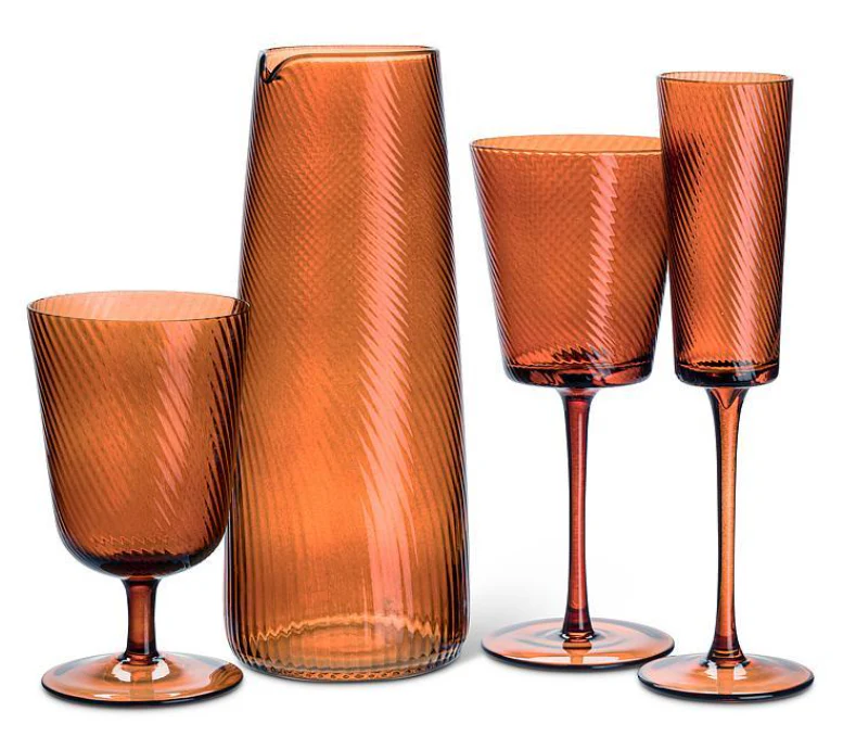 Tall Optic Swirl Carafe - Image 2