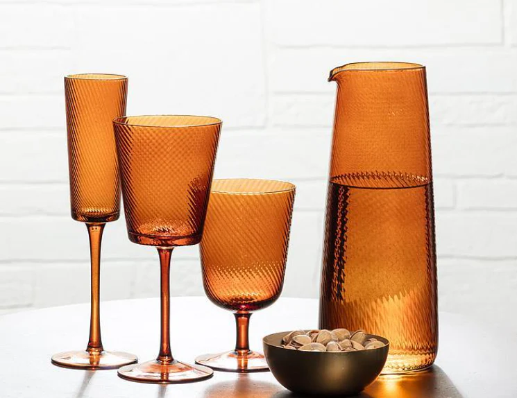 Tall Optic Swirl Carafe - Image 3