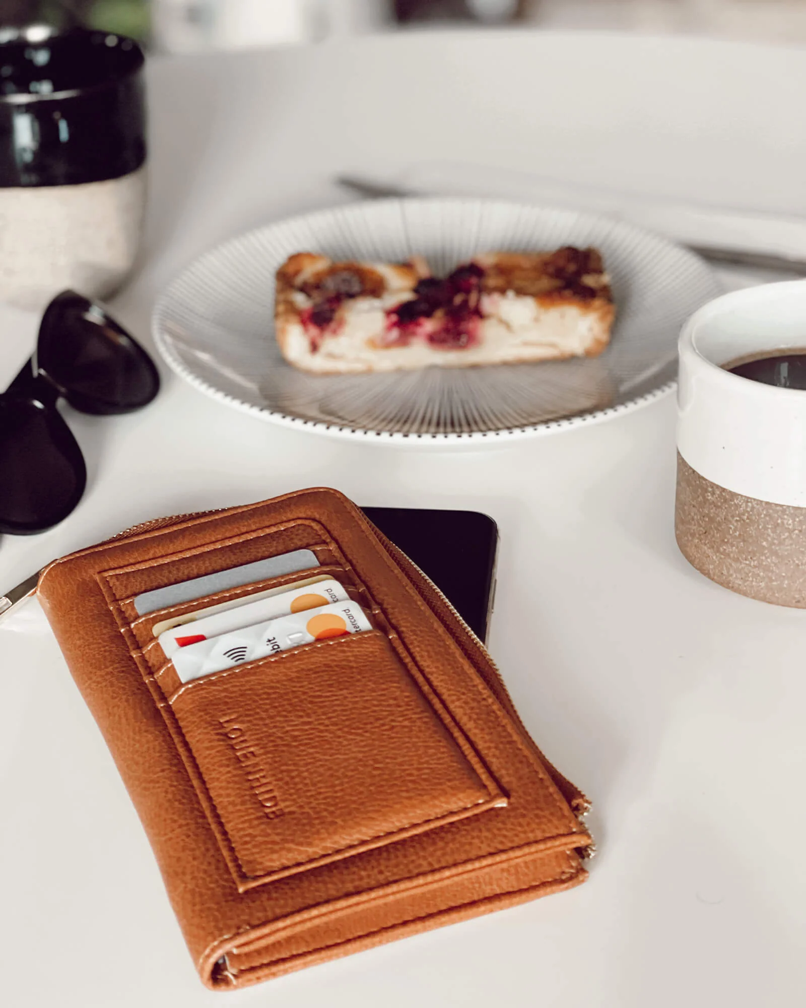 Tatum Cardholder - Tan - Image 8