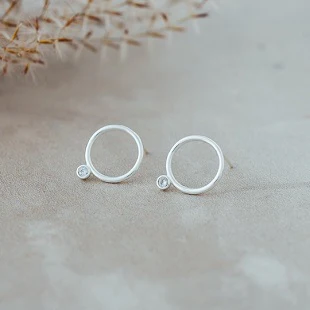 Teagen Studs - Silver