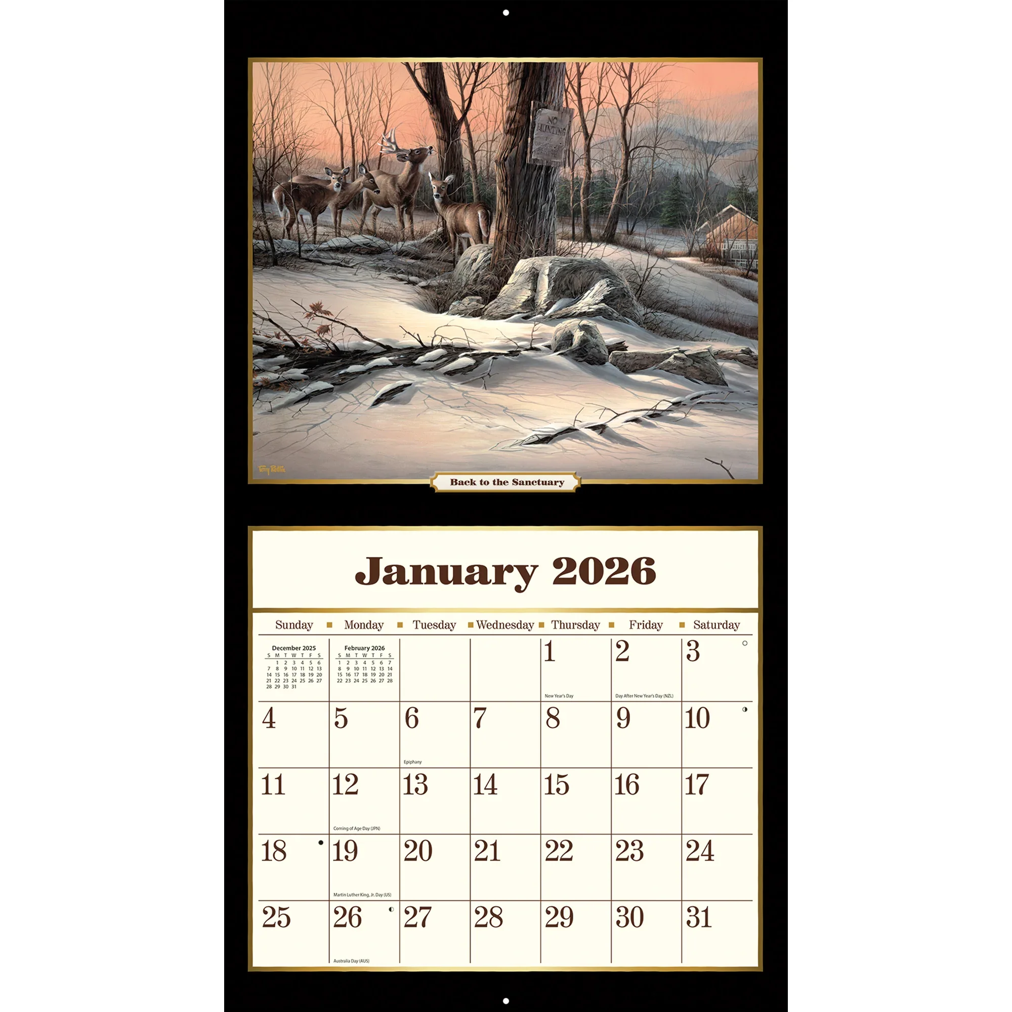Terry Redlin 2026 Lang Calendar - Image 3