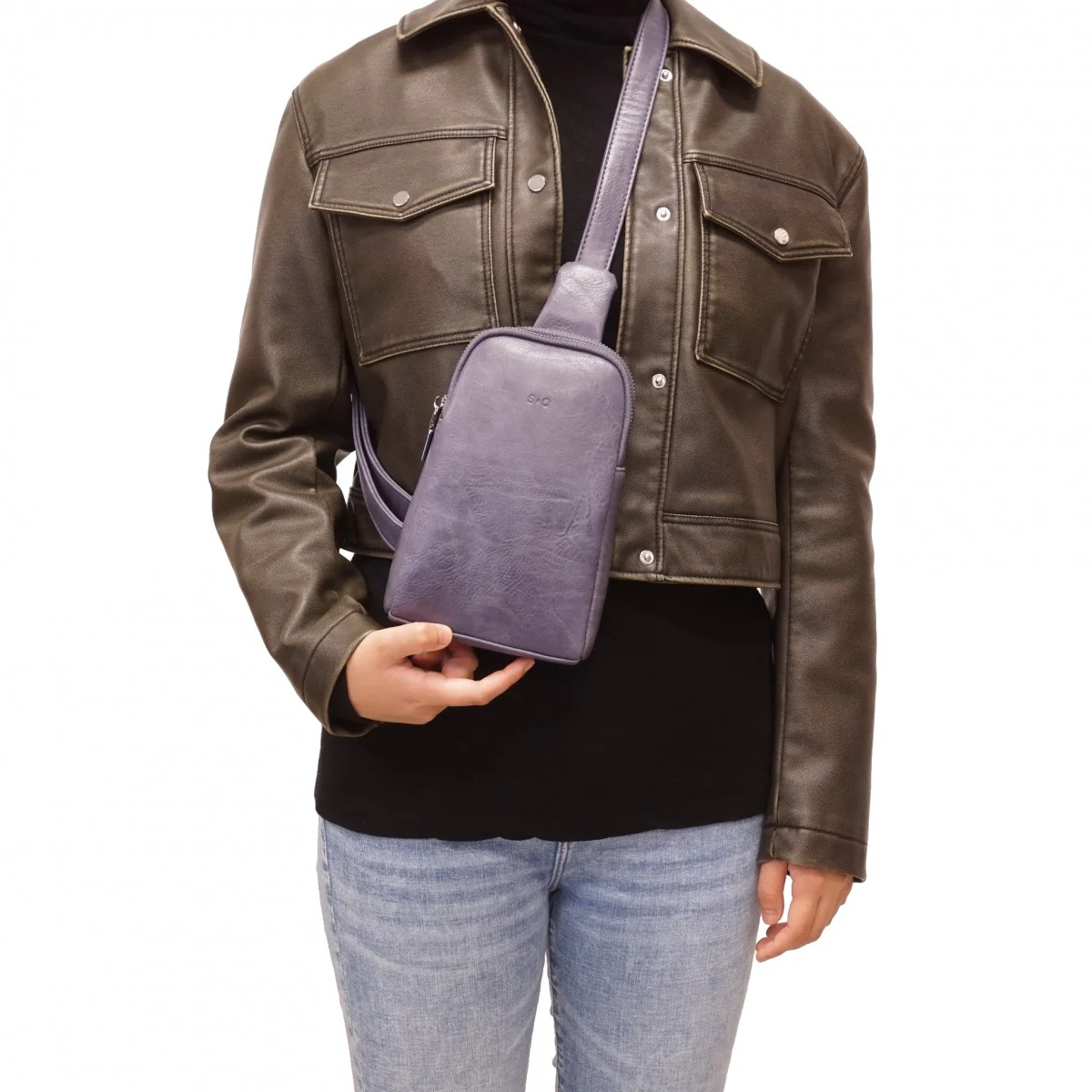Thea Sling Bag - Black - Image 3