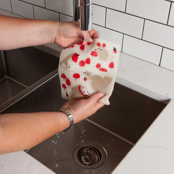 Toadstool Time Dishcloth - Image 2