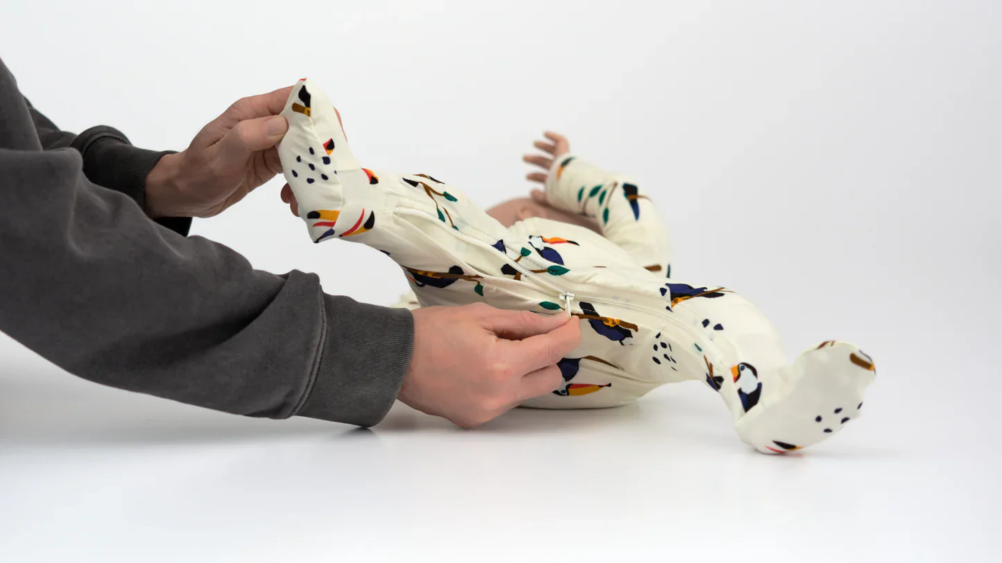 Toucan Tales Bamboo Footed Sleeper - Image 6