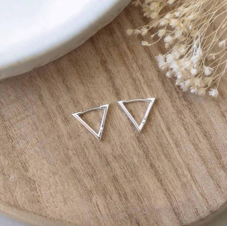 Triad Hoops - Silver
