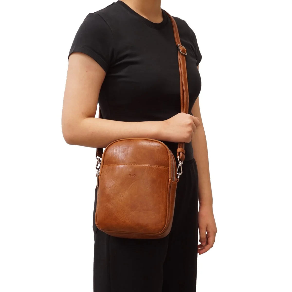 Trudy Crossbody - Camel - Image 4