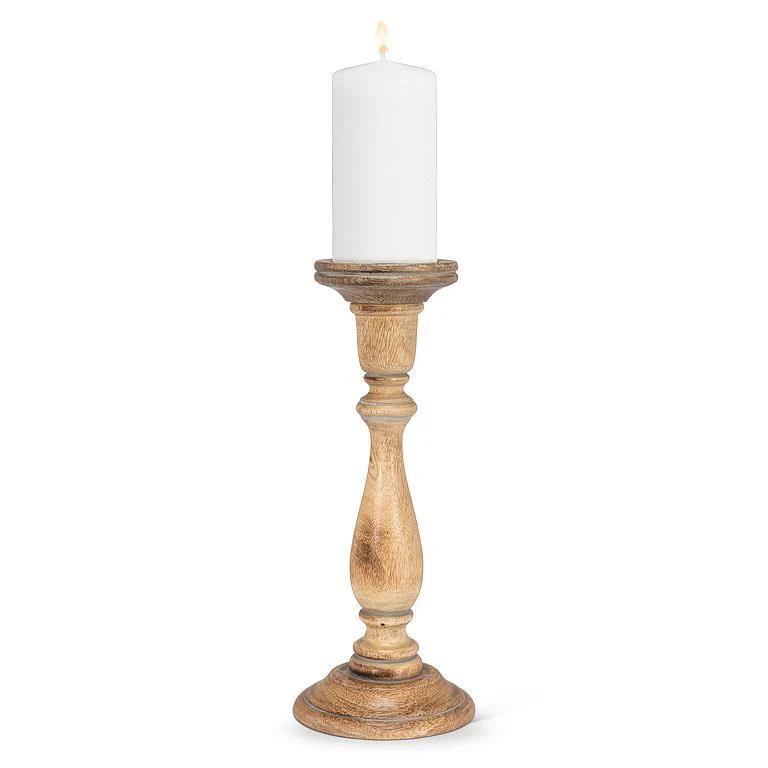 Large Turned Pillar Holder - Image 2
