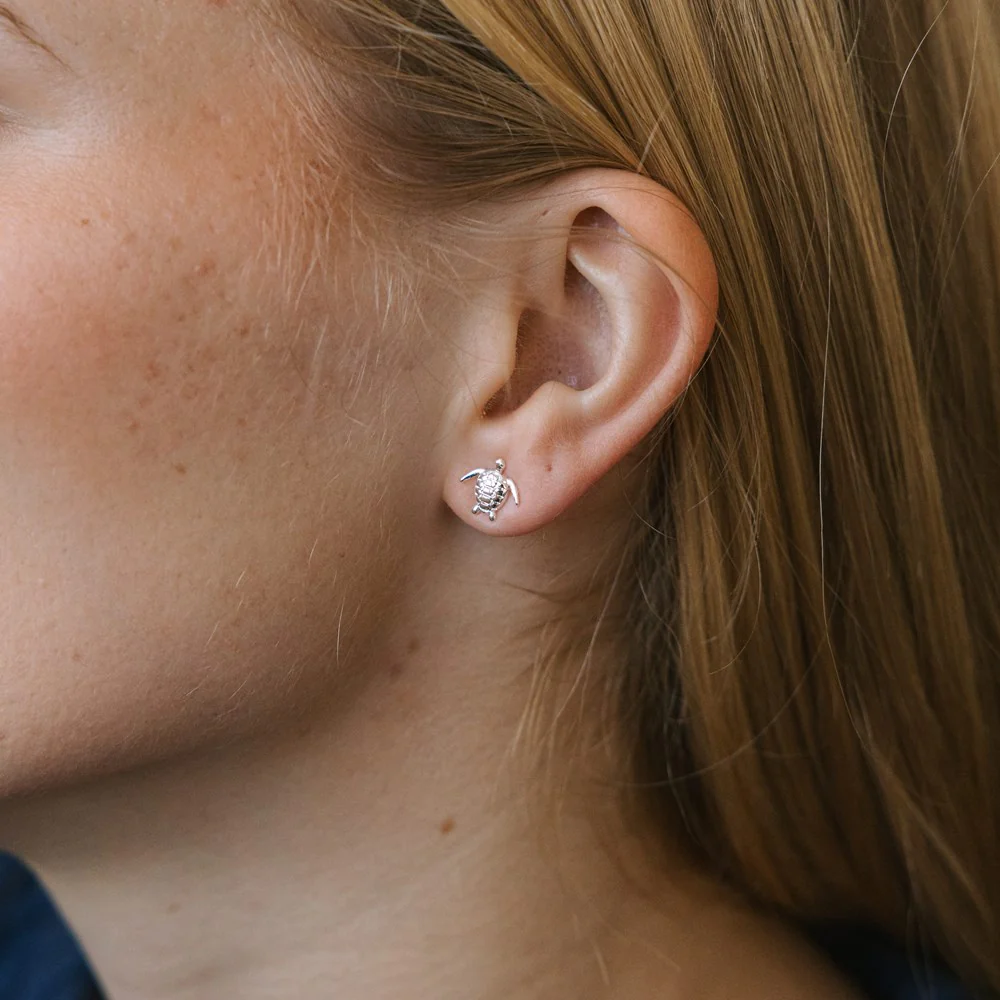 Turtlette Studs - Gold - Image 2