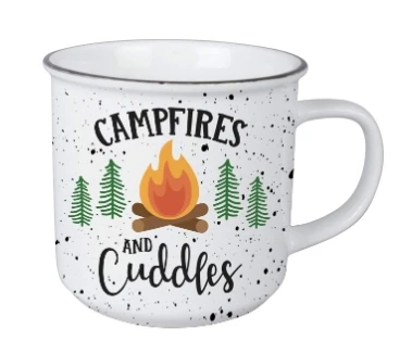 Vintage Campfire & Cuddles Mug - Image 2