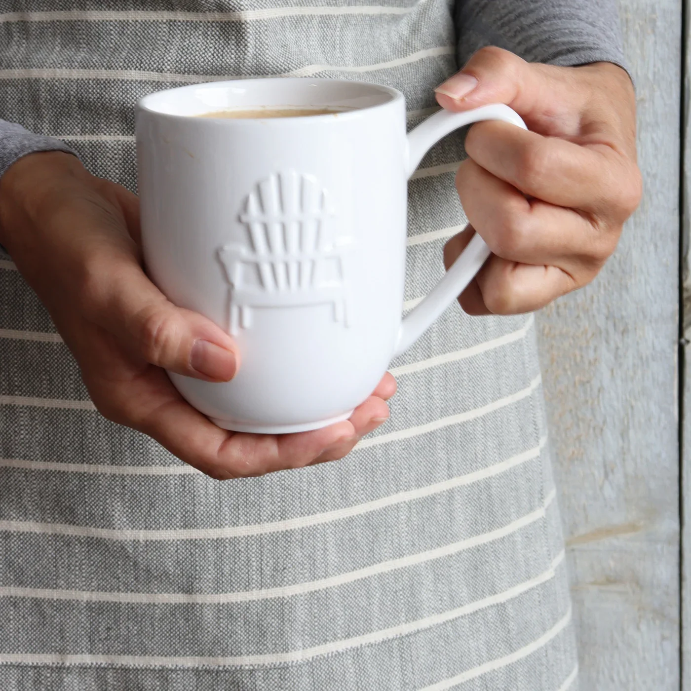 White Adirondack Mug - Image 2
