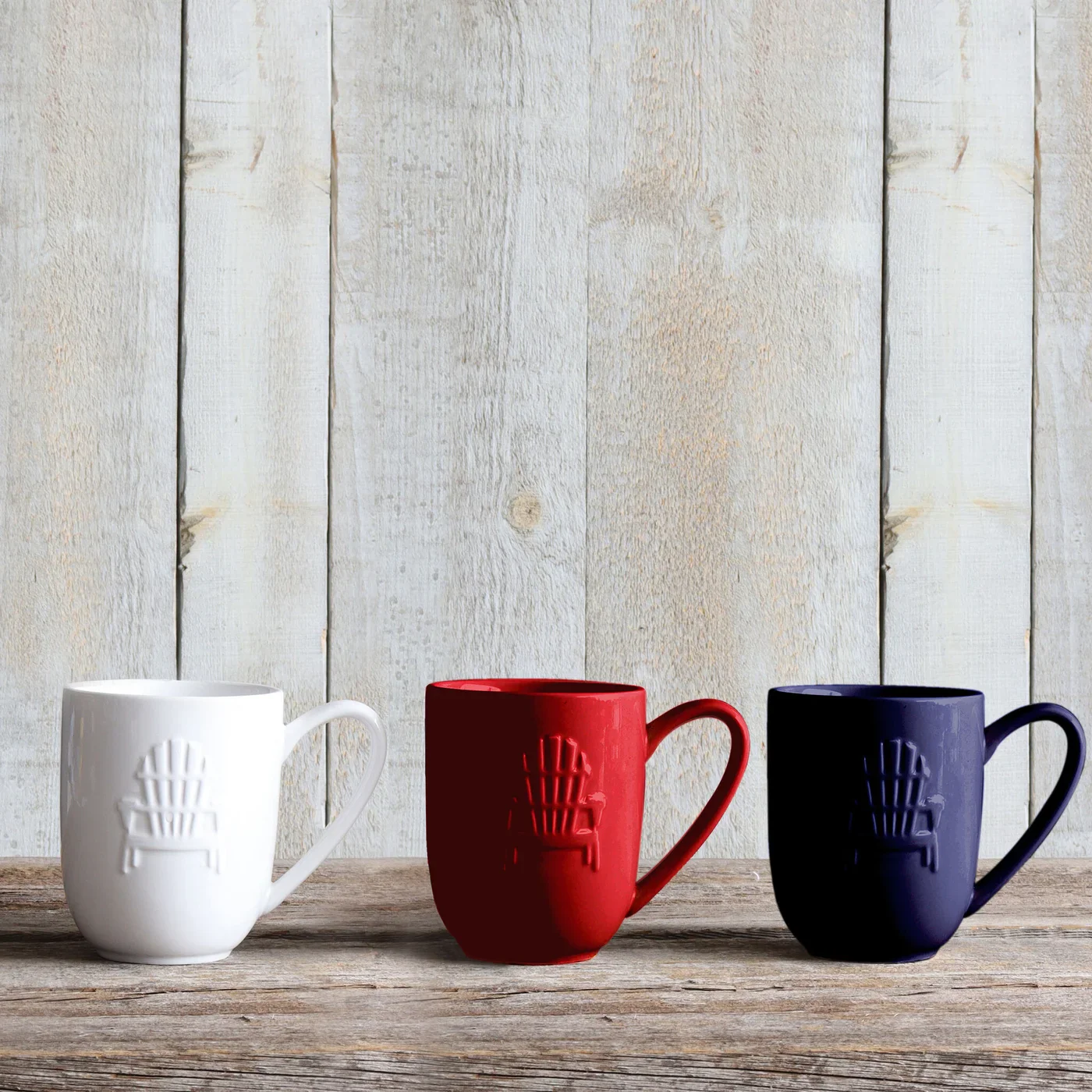 White Adirondack Mug - Image 3