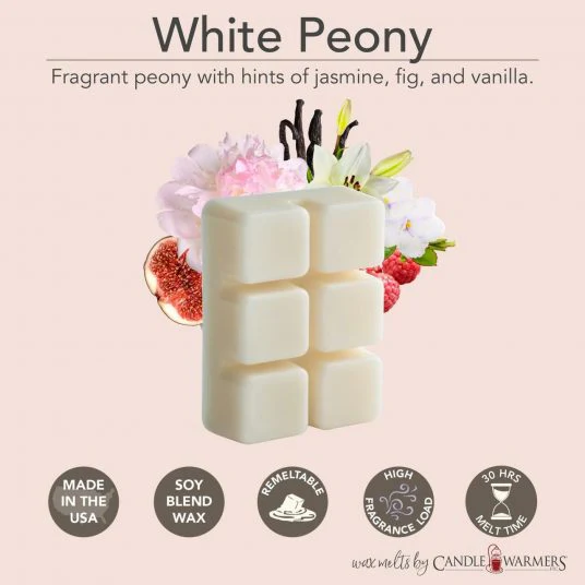 White Peony Wax Melts - Image 2