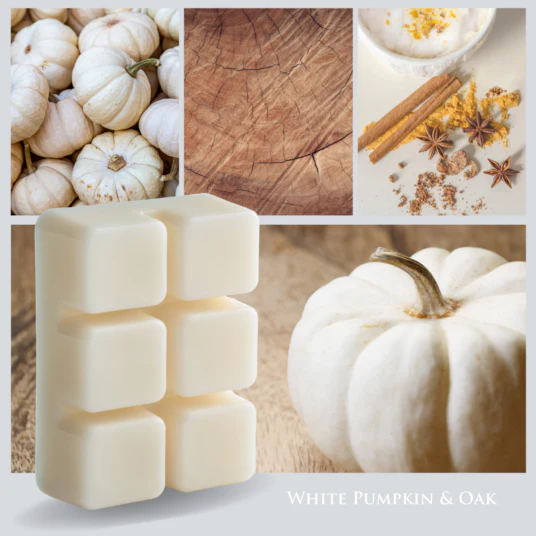 White Pumpkin & Oak Wax Melts - Image 3