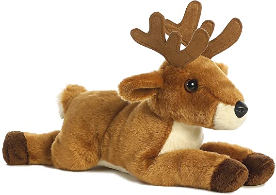 White-Tailed Buck Flopsie Plush