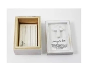 White Wooden Prayer Box - Image 2