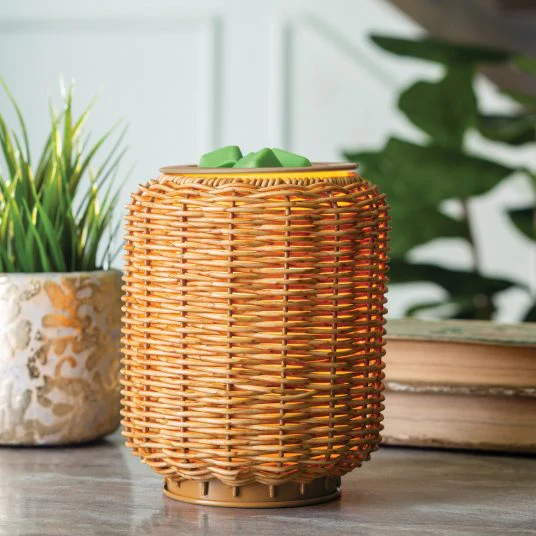 Wicker Illumination Fragrance Warmer - Image 2