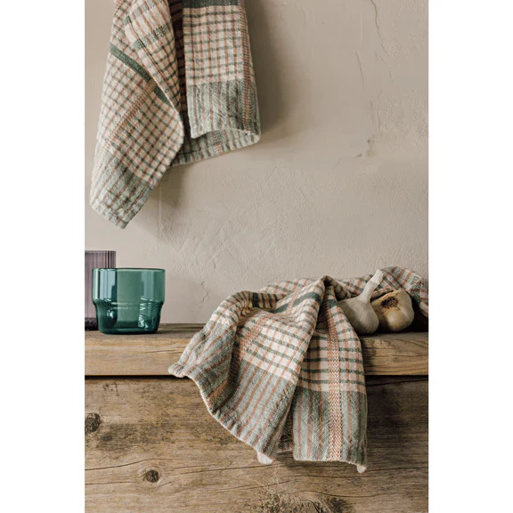 Willow Finley Check Dishtowels Set of 2 - Image 2