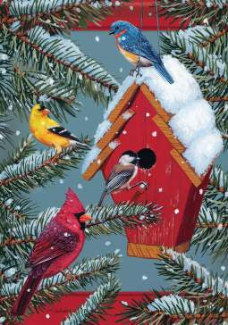 Winter/Christmas Garden Flag - Image 11